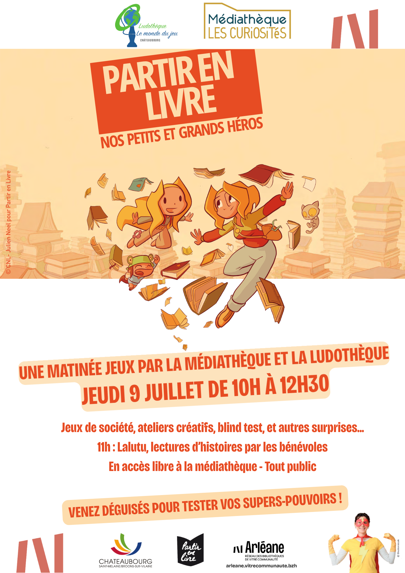 Partir en livre